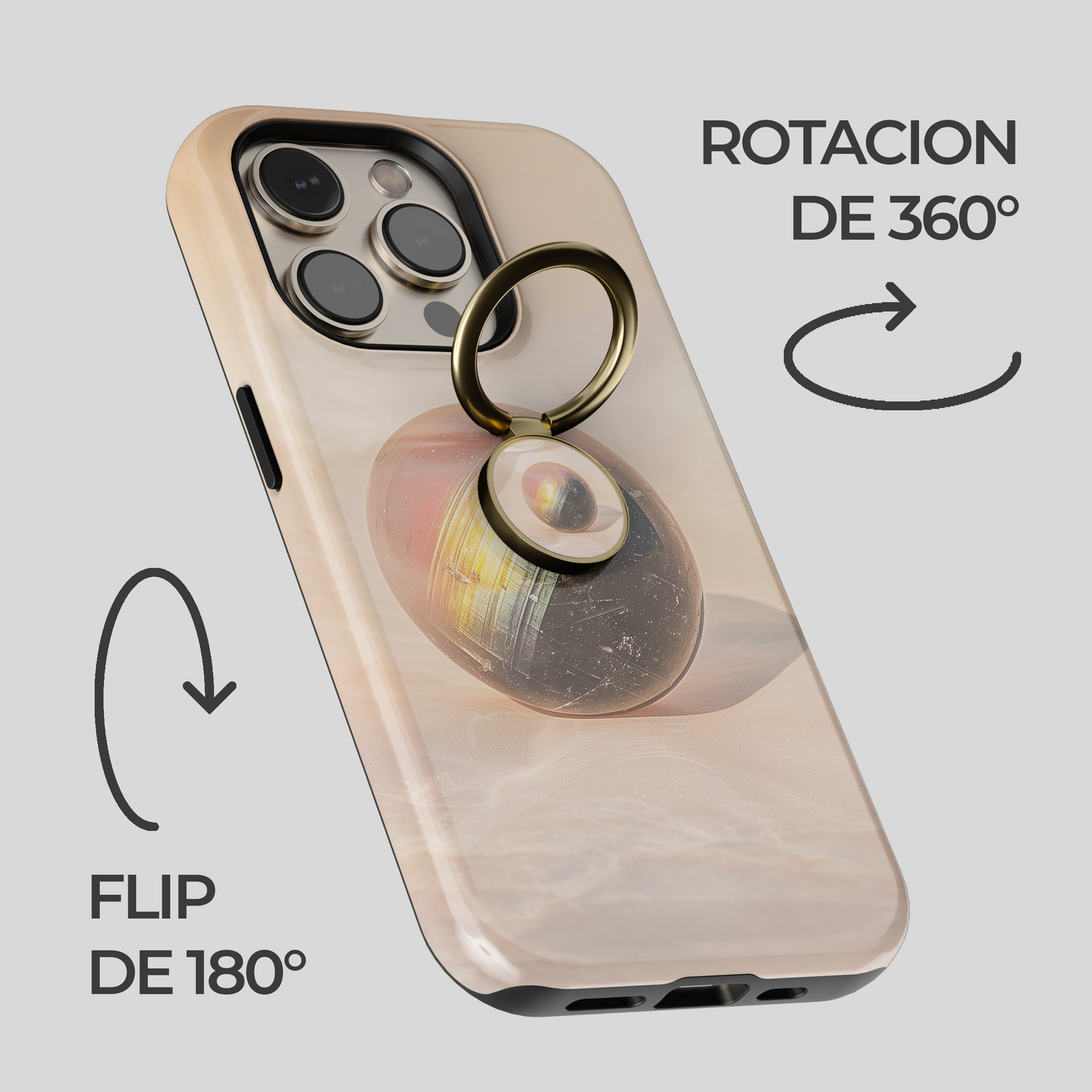 Soporte de anillo para celular Prism Orbe
