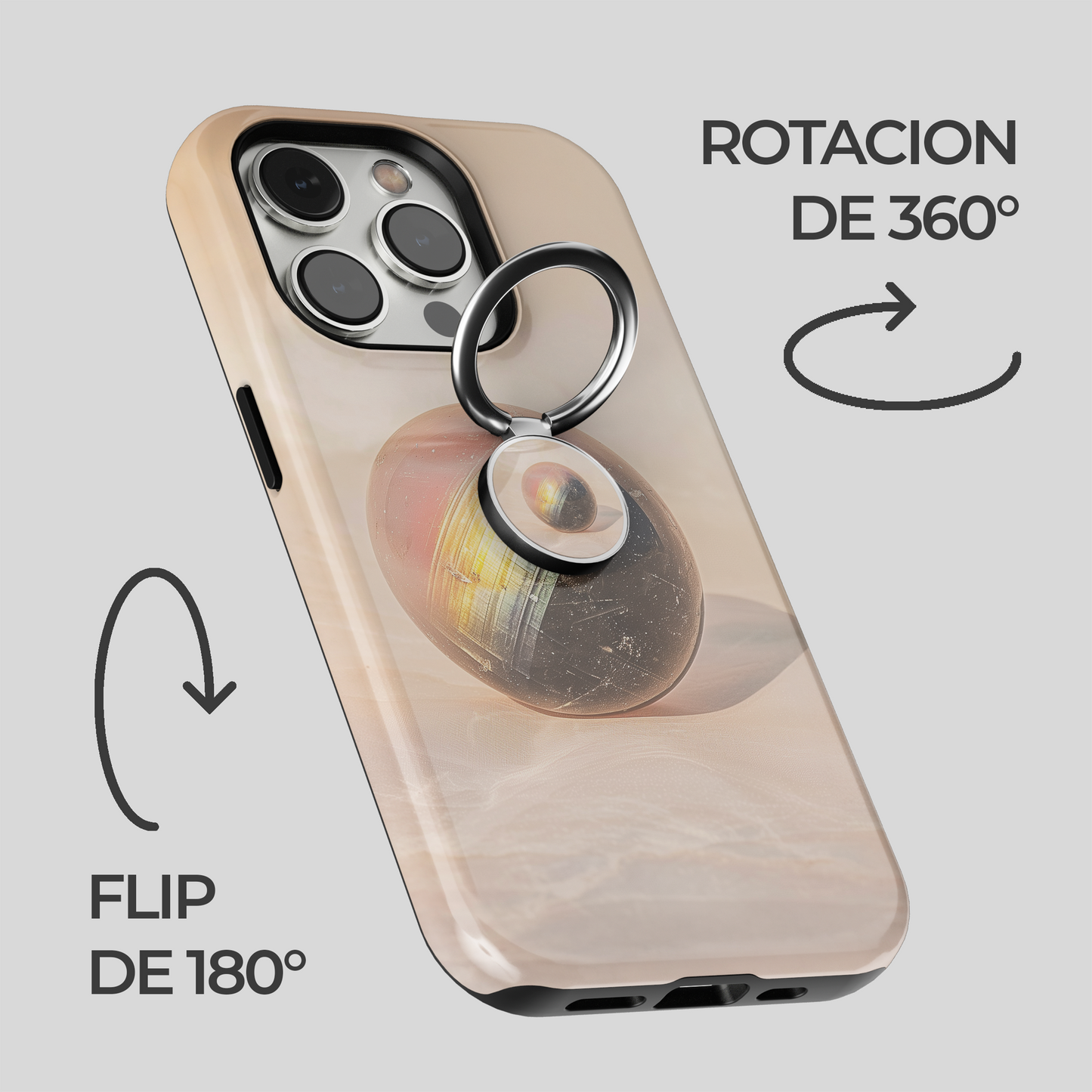 Soporte de anillo para celular Prism Orbe