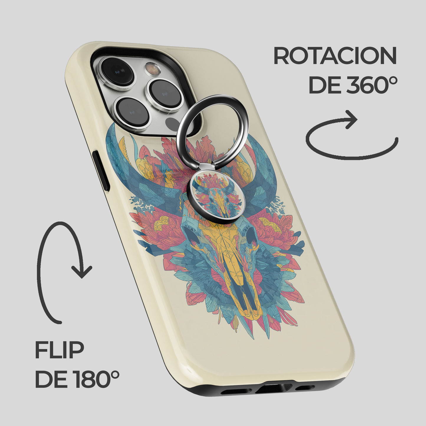 Soporte de anillo para celular Desert Bloom