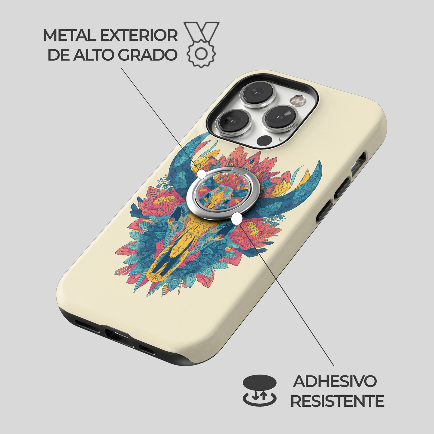 Soporte de anillo para celular Desert Bloom