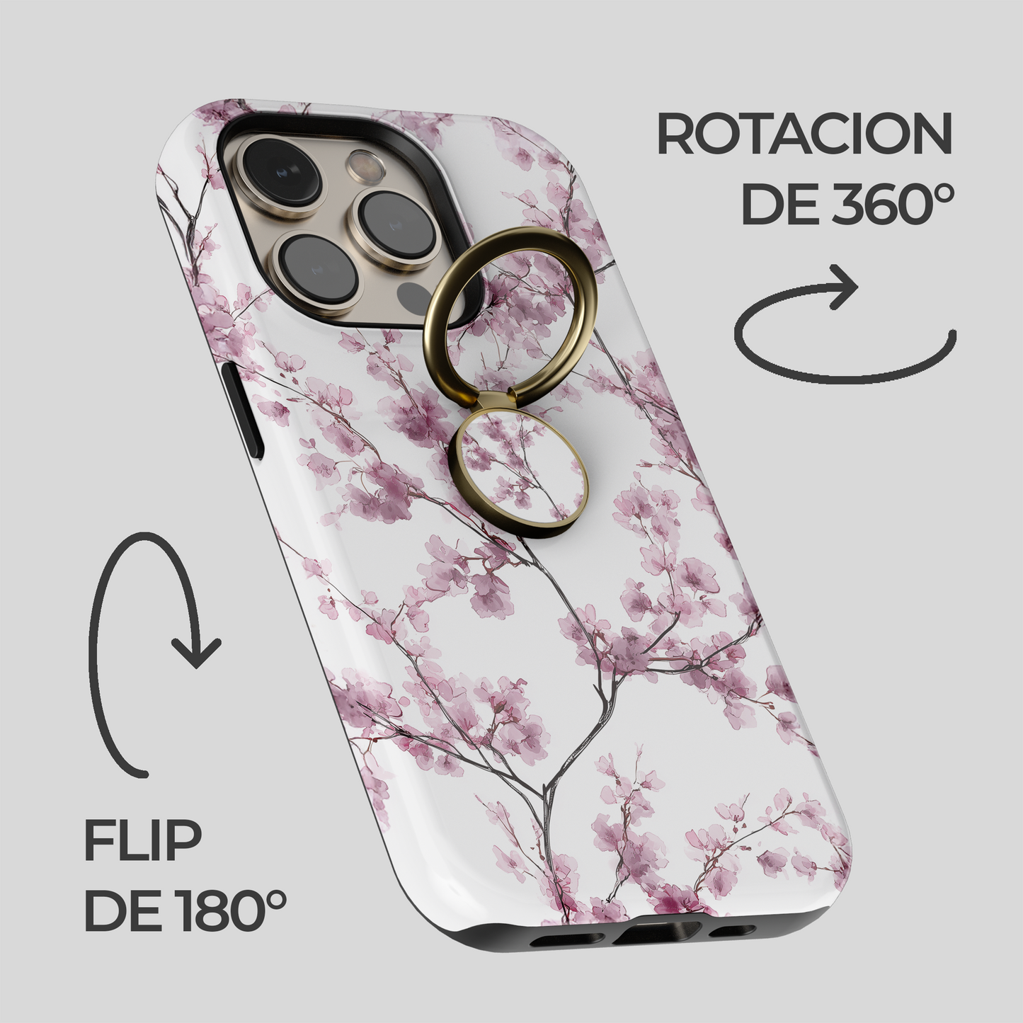 Soporte de anillo para celular Sakura Dream