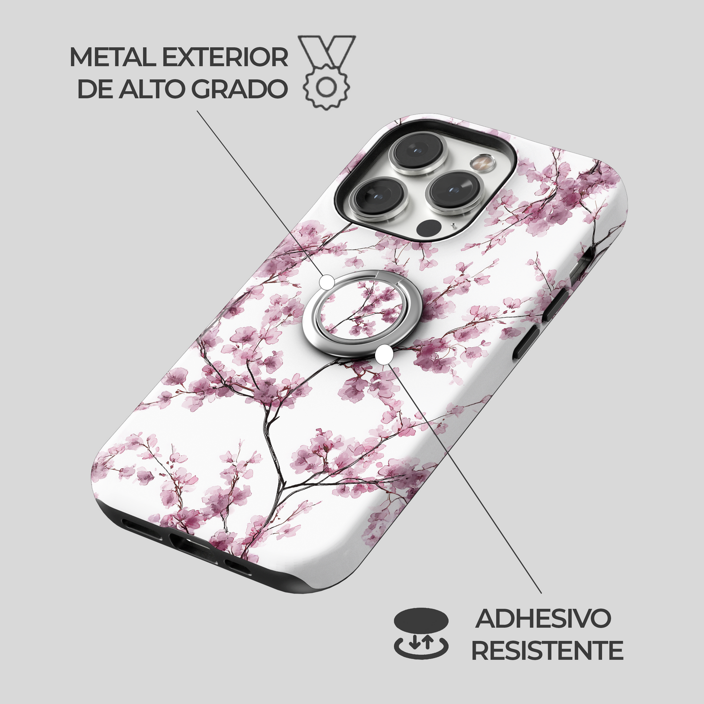 Soporte de anillo para celular Sakura Dream