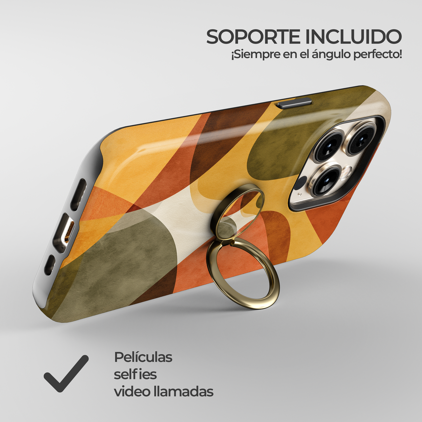 Soporte de anillo para celular Terra Flow