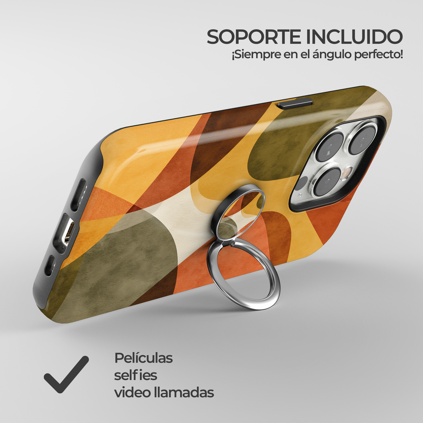 Soporte de anillo para celular Terra Flow