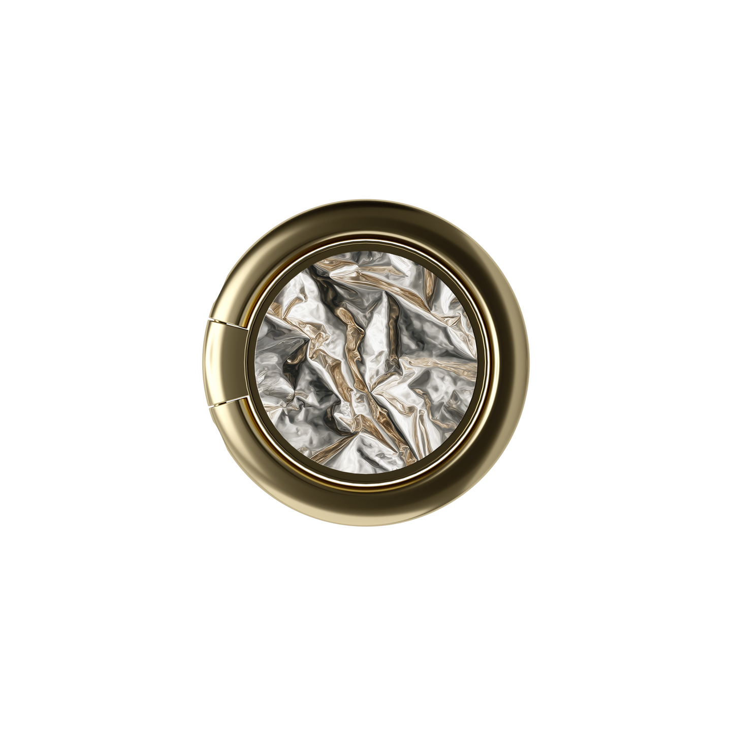 Soporte de anillo para celular Liquid Foil