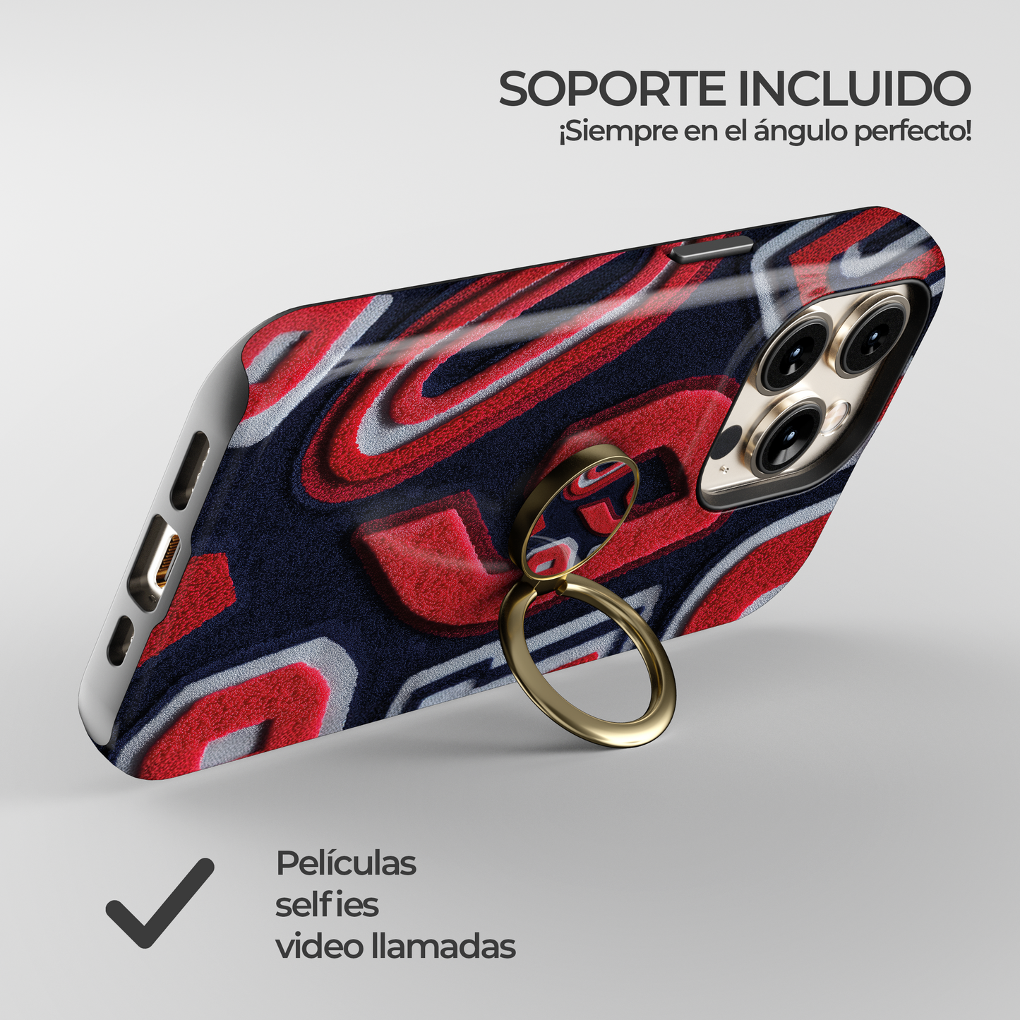 Soporte de anillo para celular Varsity Pop