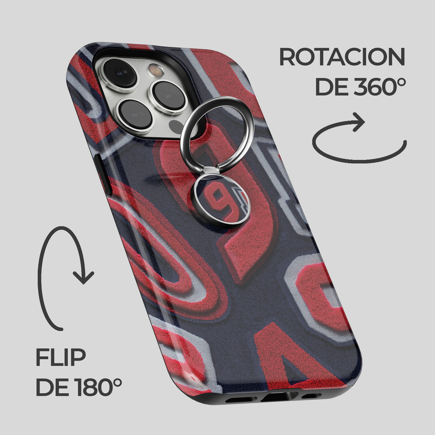 Soporte de anillo para celular Varsity Pop