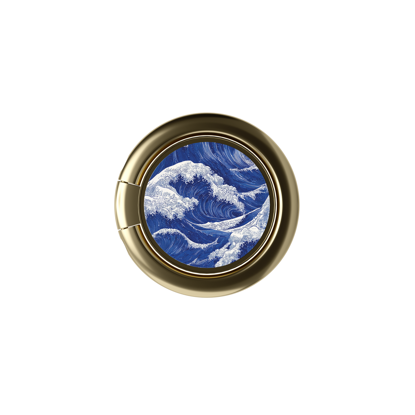 Soporte de anillo para celular Wave Art