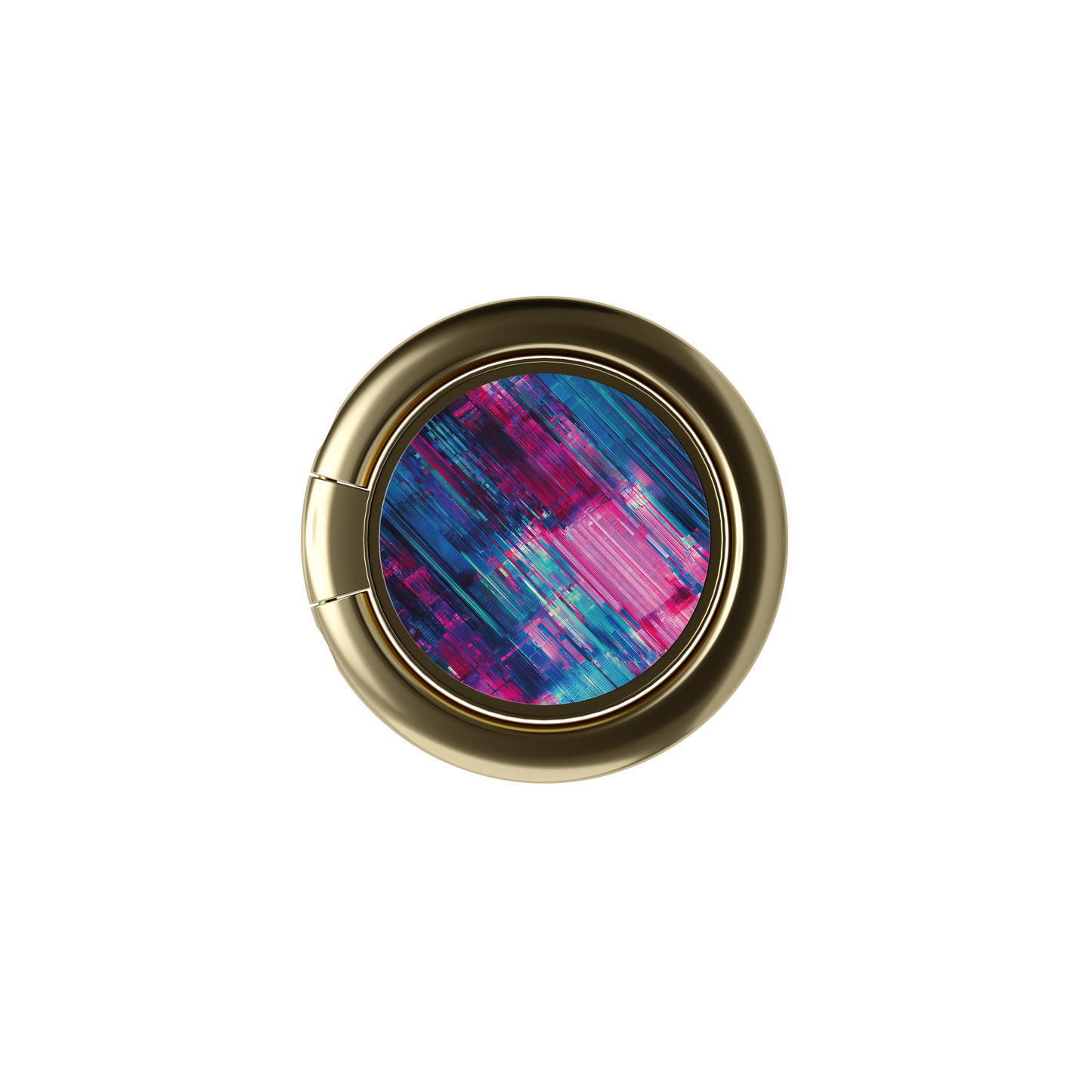 Soporte de anillo para celular Glitch Rave