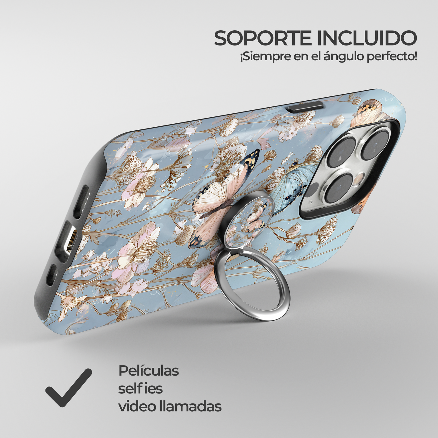 Soporte de anillo para celular Ethereal Flight
