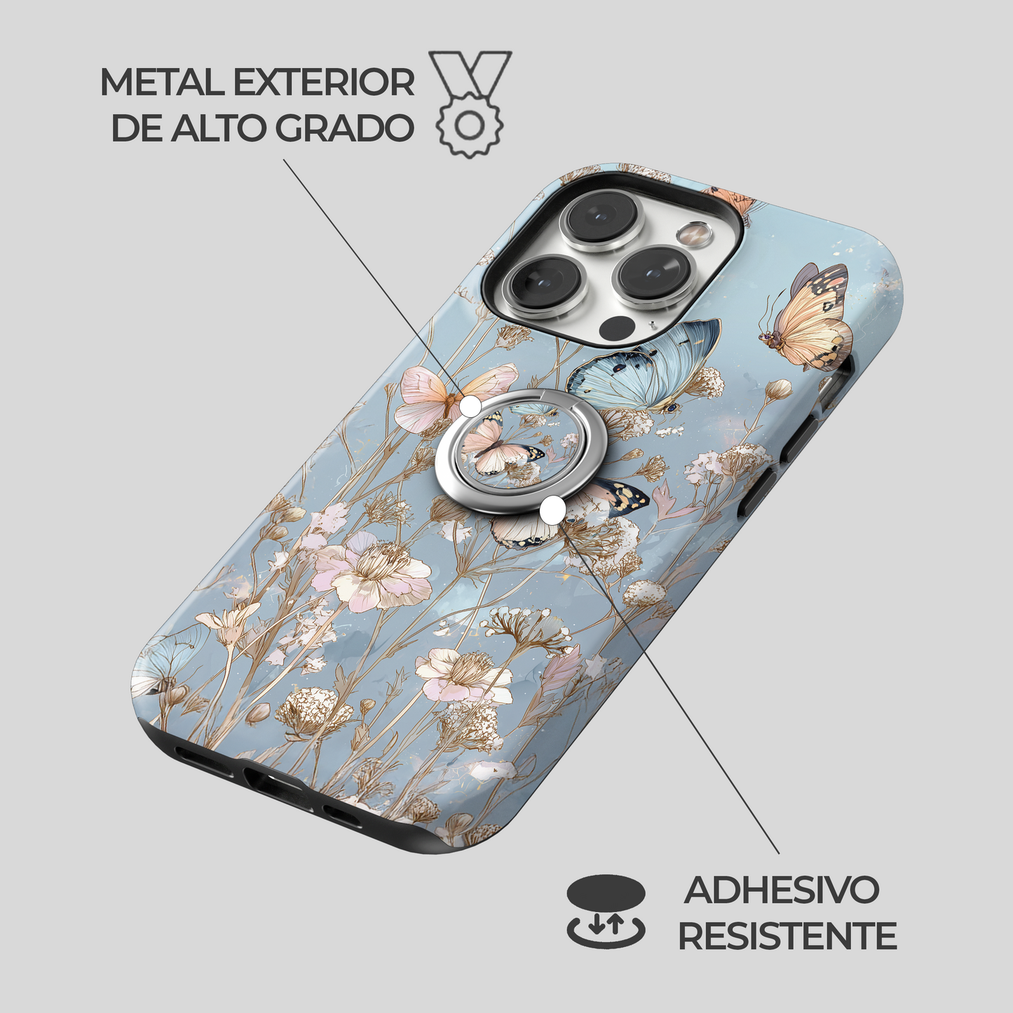 Soporte de anillo para celular Ethereal Flight