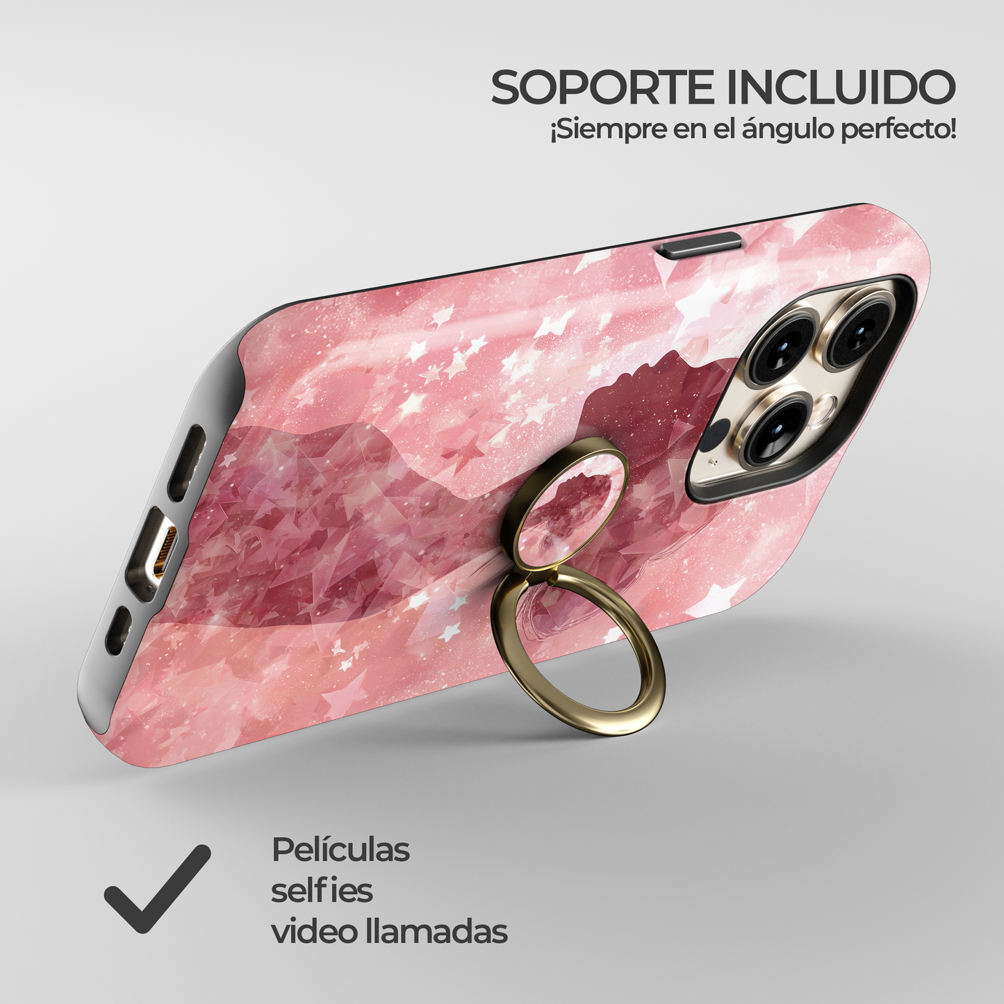 Soporte de anillo para celular Stardust Muse