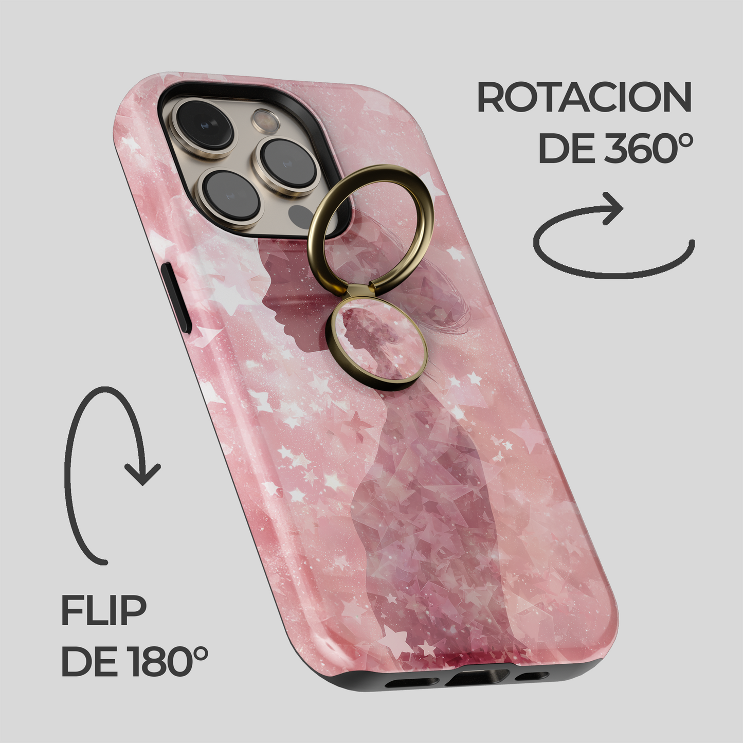 Soporte de anillo para celular Stardust Muse