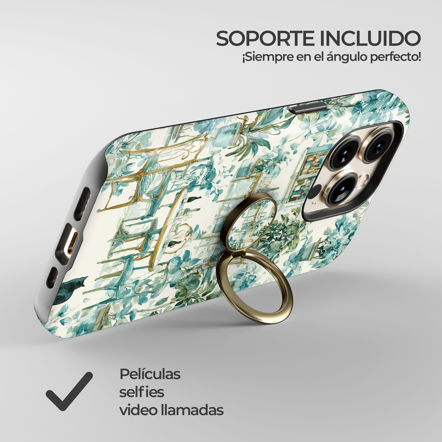 Soporte de anillo para celular Secret Garden