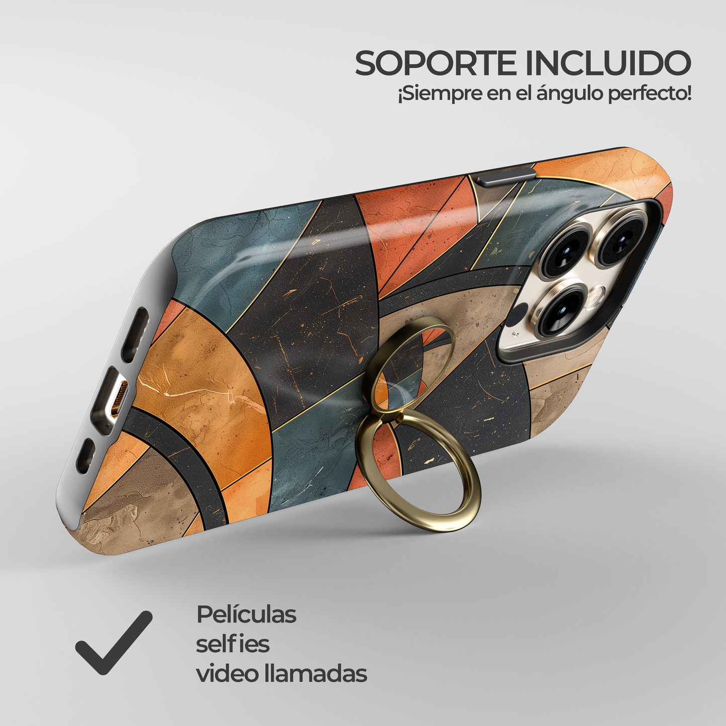 Soporte de anillo para celular Deco Arch