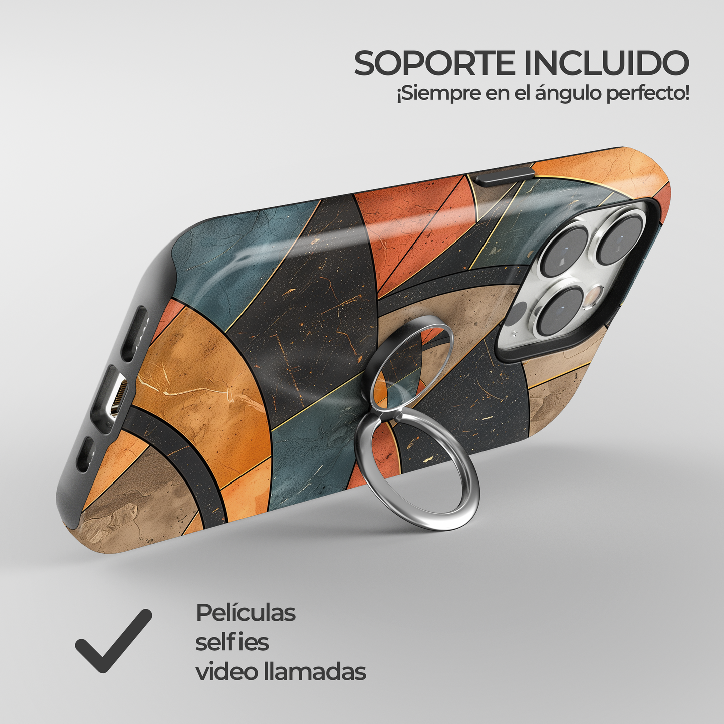 Soporte de anillo para celular Deco Arch