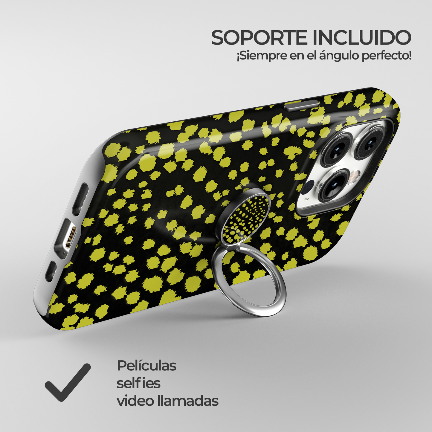 Soporte de anillo para celular Eclipse Solar