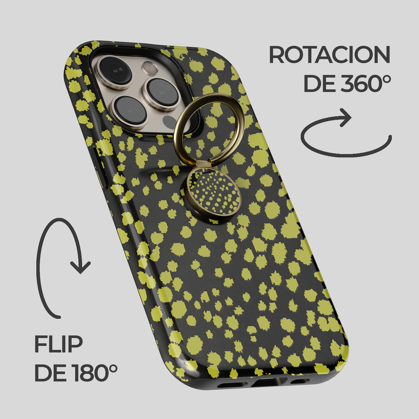 Soporte de anillo para celular Eclipse Solar