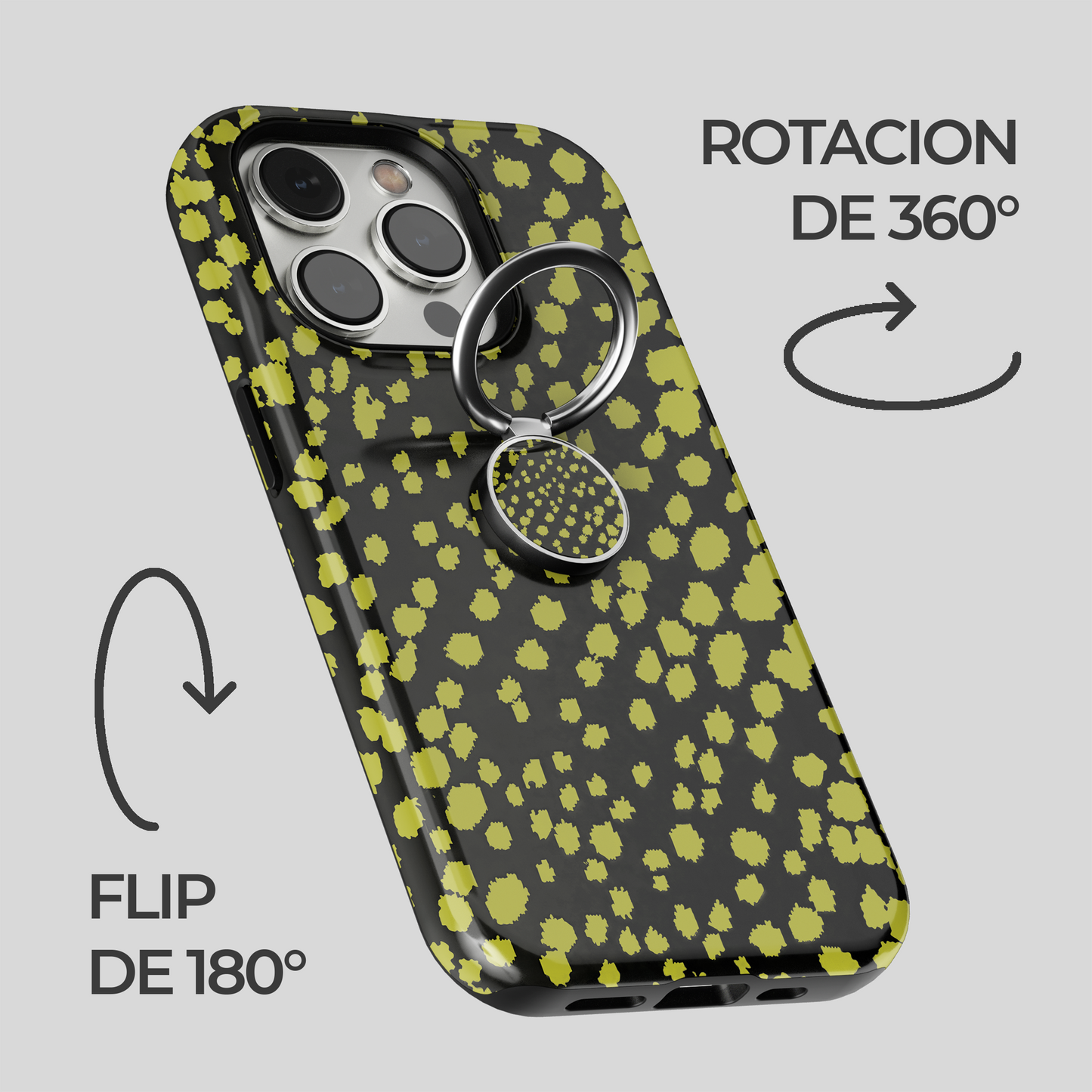 Soporte de anillo para celular Eclipse Solar