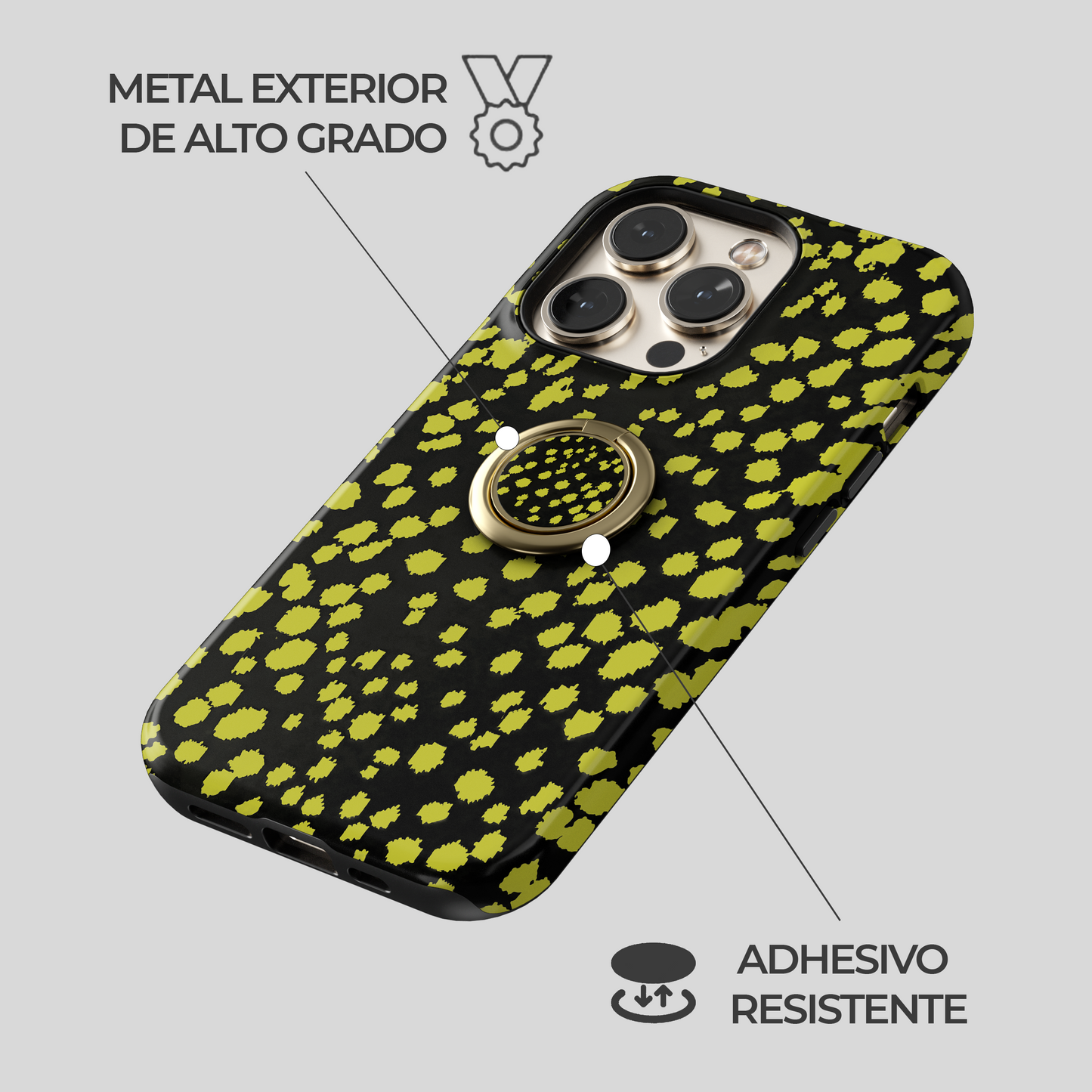 Soporte de anillo para celular Eclipse Solar