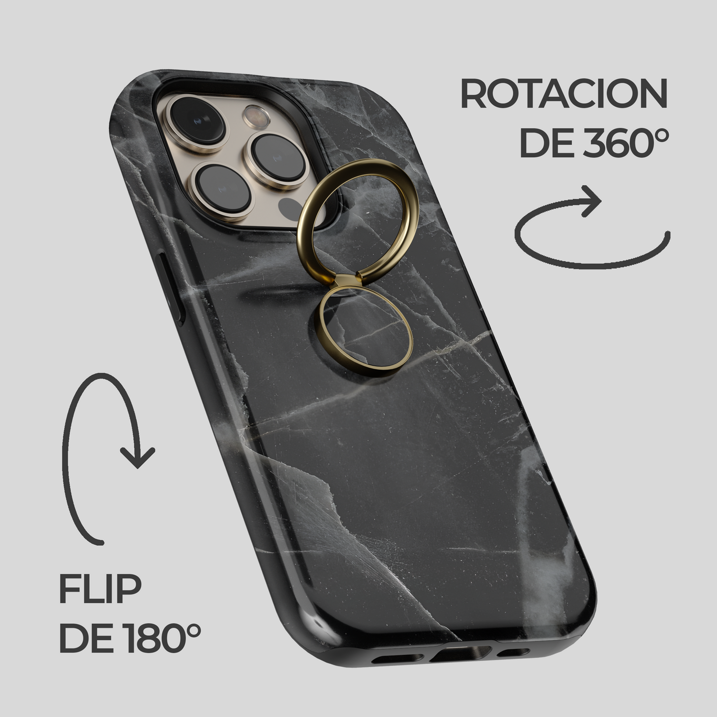 Soporte de anillo para celular Skyward Monochrome