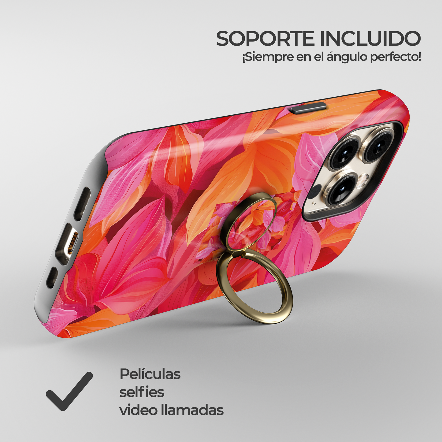 Soporte de anillo para celular Autumn Bloom