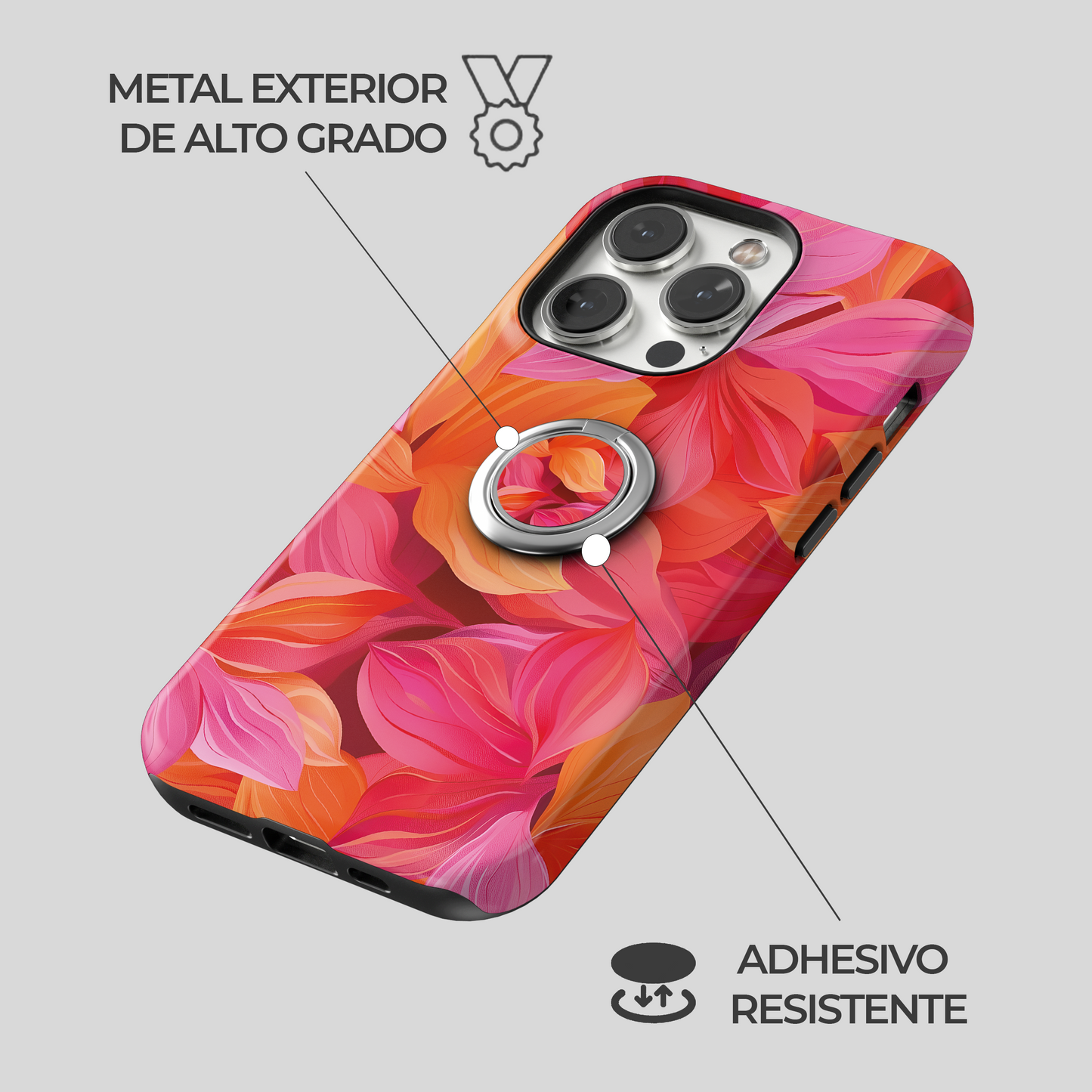 Soporte de anillo para celular Autumn Bloom
