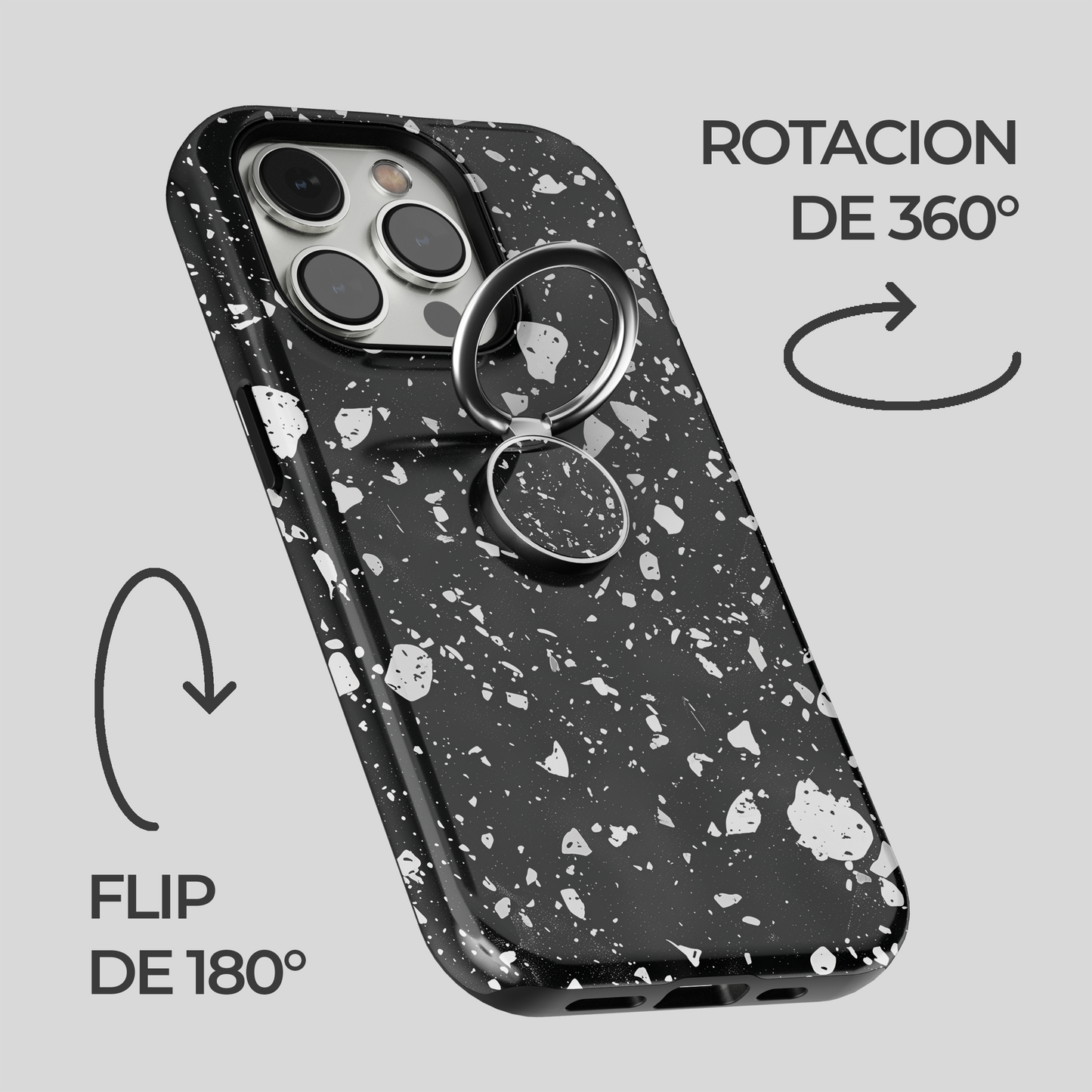 Soporte de anillo para celular Cosmic Lavender Dream