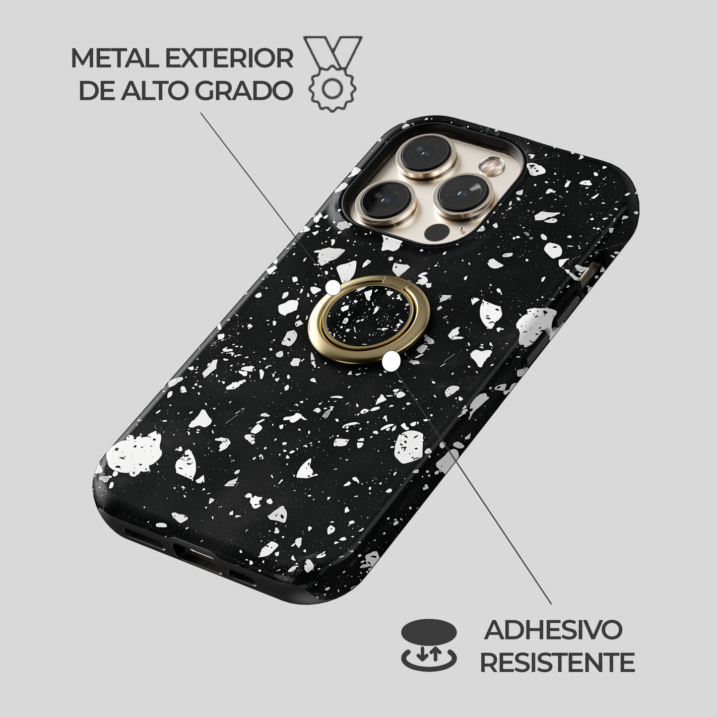 Soporte de anillo para celular Cosmic Lavender Dream