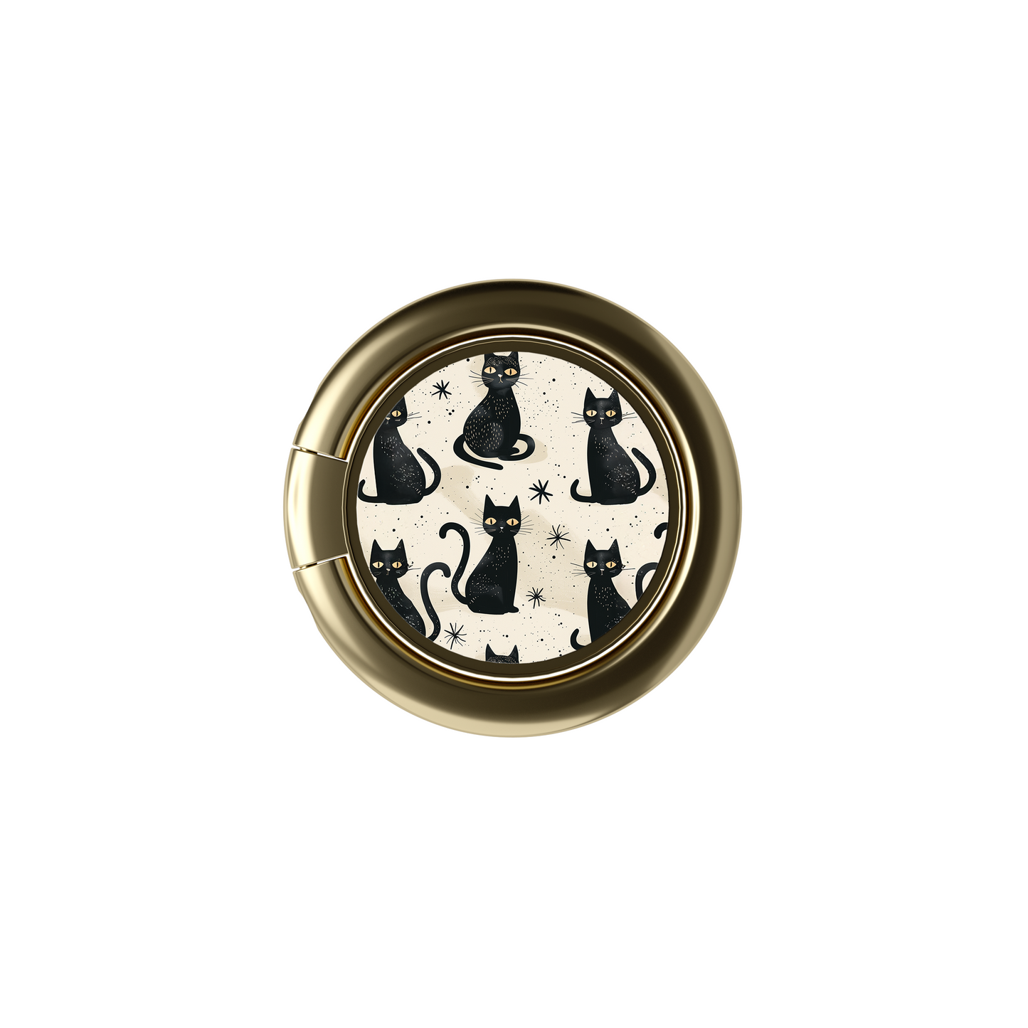Soporte de anillo para celular Mystic Feline