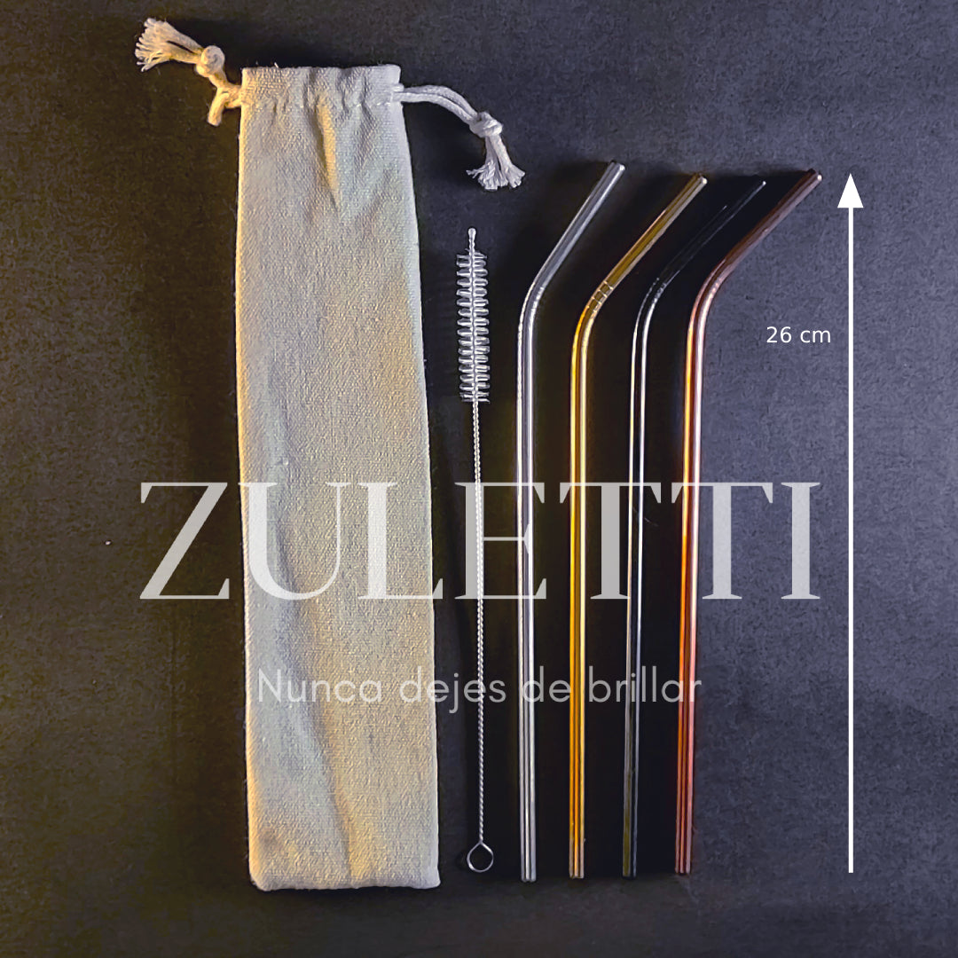 Set de bombillas multicolor con limpiador de bombillas y bolsa ecológica