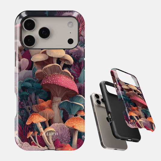 Carcasa Mystic Bloom Funda de Doble Capa de Máxima protección.