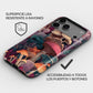 Carcasa Mystic Bloom Funda de Doble Capa de Máxima protección.