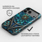 Carcasa Gothic Teal Funda de Doble Capa de Máxima protección.