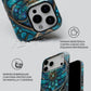 Carcasa Gothic Teal Funda de Doble Capa de Máxima protección.