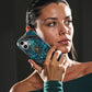 Carcasa Gothic Teal Funda de Doble Capa de Máxima protección.