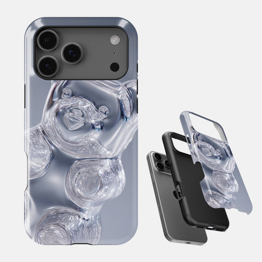 Carcasa Crystal Gummy Funda de Doble Capa de Máxima protección.