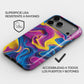 Carcasa Electro Flow Funda de Doble Capa de Máxima protección.