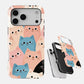 Carcasa Pastel Paws Funda de Doble Capa de Máxima protección.