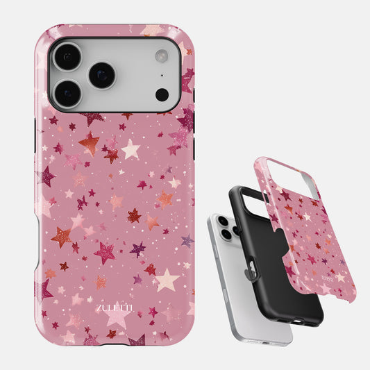 Carcasa Pink Confetti Funda de Doble Capa de Máxima protección.