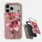 Carcasa Pink Lily Funda de Doble Capa de Máxima protección.
