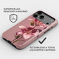 Carcasa Pink Lily Funda de Doble Capa de Máxima protección.