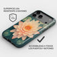 Carcasa Zen Bloom Funda de Doble Capa de Máxima protección.