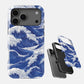 Carcasa Wave Art Funda de Doble Capa de Máxima protección.