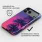 Carcasa Miami Vibe Funda de Doble Capa de Máxima protección.