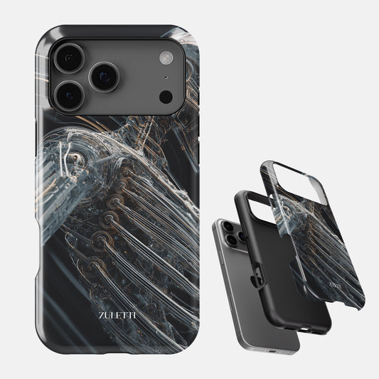Carcasa Cyborg Wireframe Funda de Doble Capa de Máxima protección.