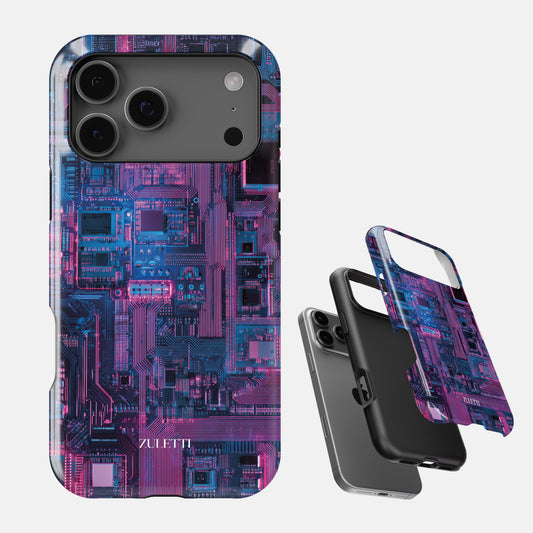 Carcasa Cyber Matrix Funda de Doble Capa de Máxima protección.