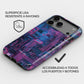 Carcasa Cyber Matrix Funda de Doble Capa de Máxima protección.