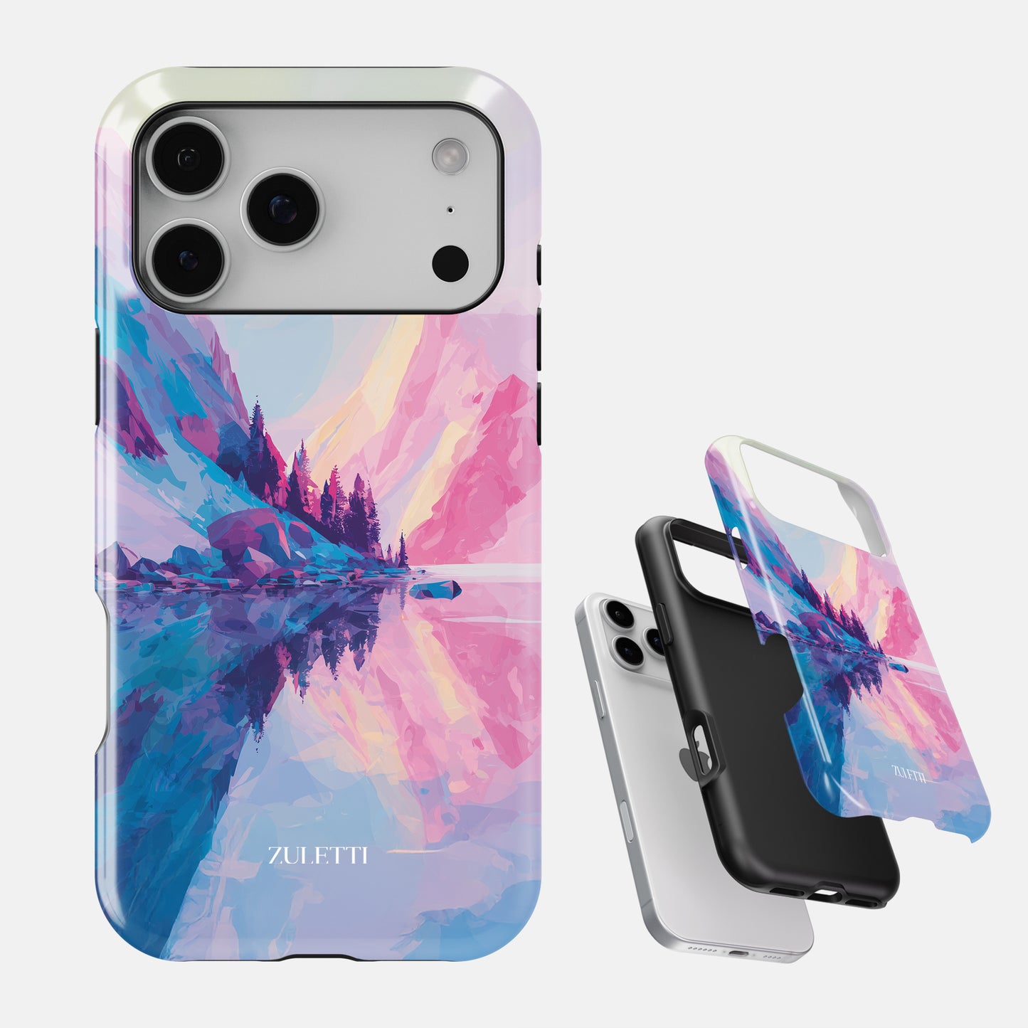Carcasa Pastel Peak Funda de Doble Capa de Máxima protección.