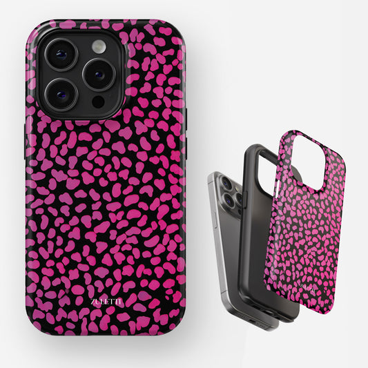 Carcasa Pink Noir Funda de Doble Capa de Máxima protección